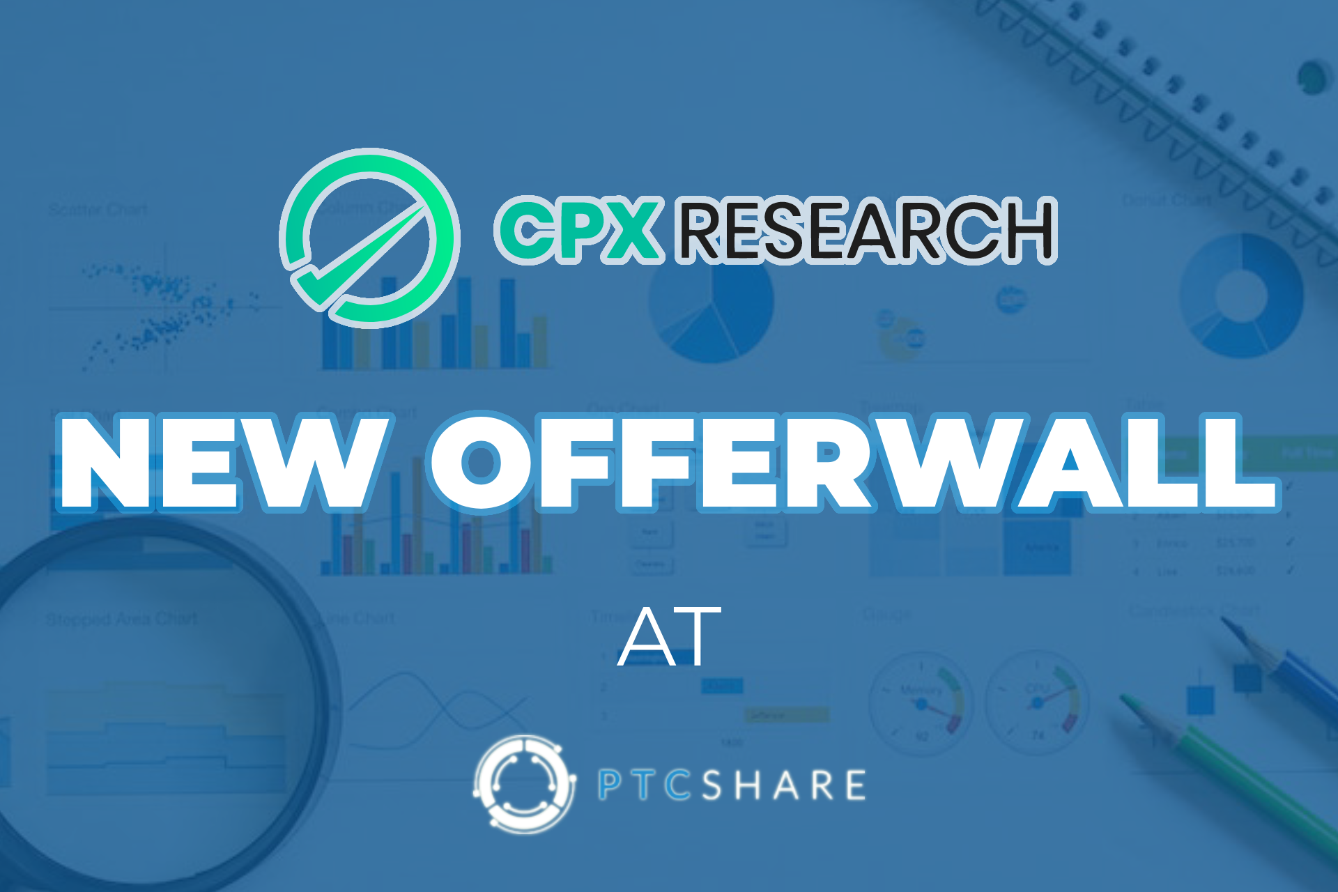 PTCShare Expands Earning Opportunities with the Addition of CPX Research Offerwall